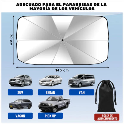 Sombrilla Parasol Carro Proteccion Solar