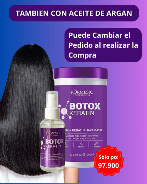¡ALISA TU CABELLO DESDE LA PRIMERA APLICACIÓN! (1 LITRO)