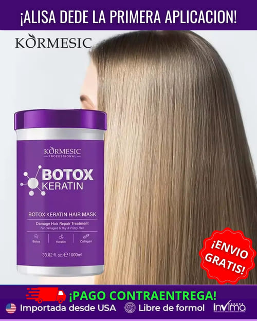 ¡ALISA TU CABELLO DESDE LA PRIMERA APLICACIÓN! (1 LITRO)