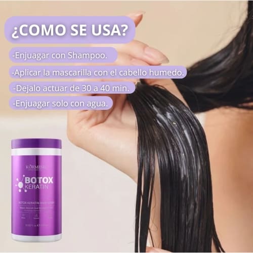 Keratina Botox 1 Litro - Kg