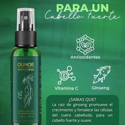Ouhoe tónico para el crecimiento capilar