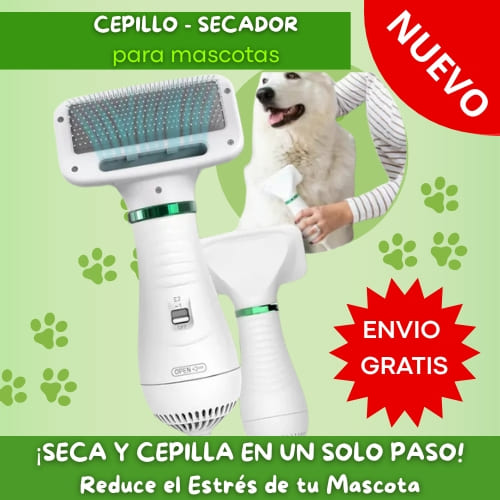 Cepillo Secador De Mascotas